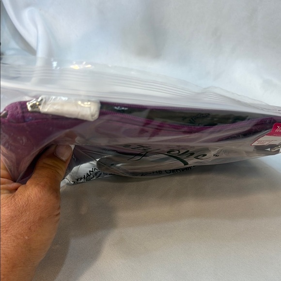 Thirty-One Jewell, Vibrant Purple Pouch Wristlet Clutch, NWT - Picture 4 of 8